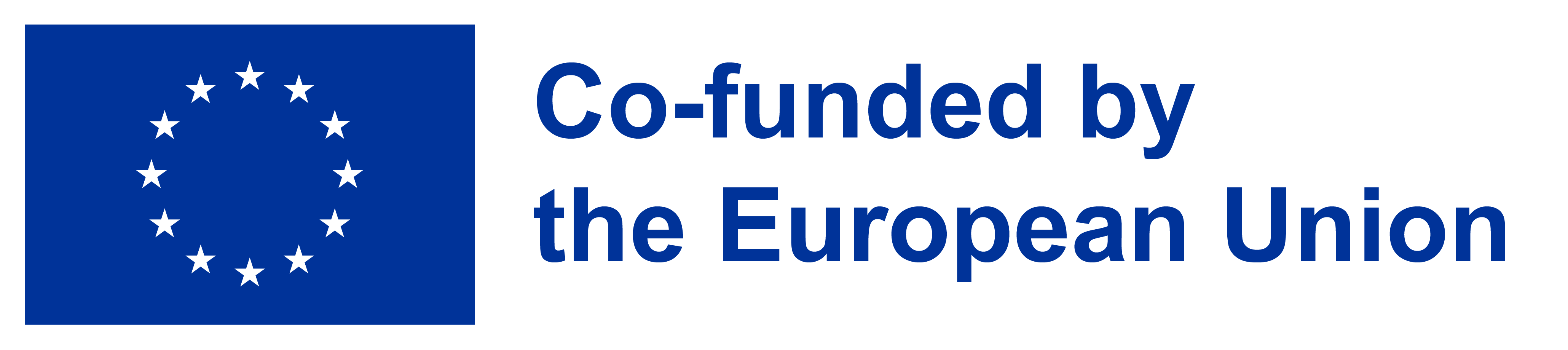 Logo Co-funded by the EU in English